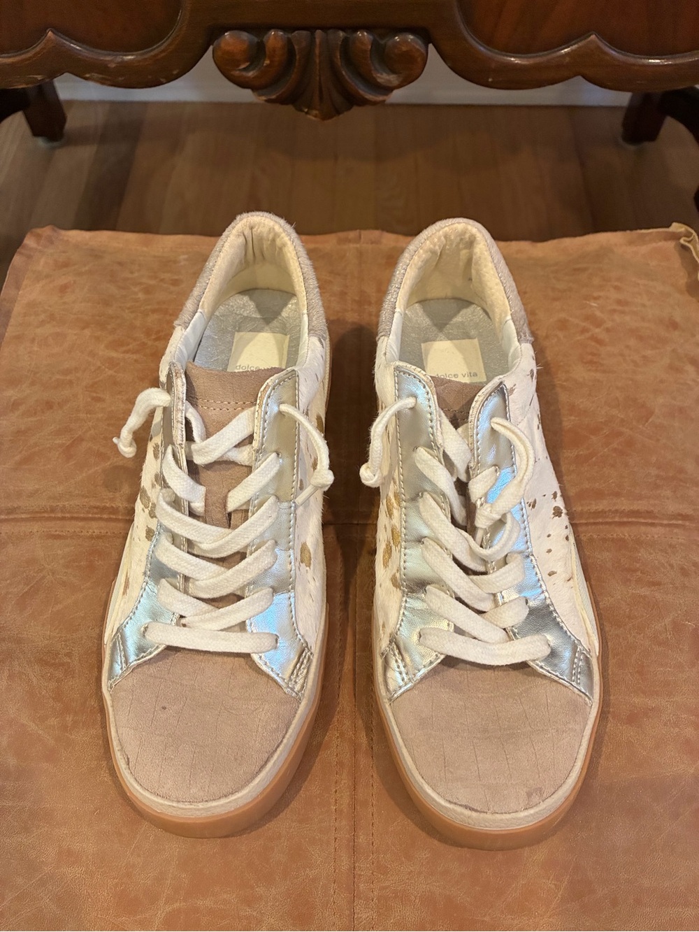 Women’s Dolce Vita Zina calf hair sneakers